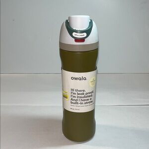 New! Owala 24 oz FreeSip Spout Insulated Water Bottle - NO STRAW
